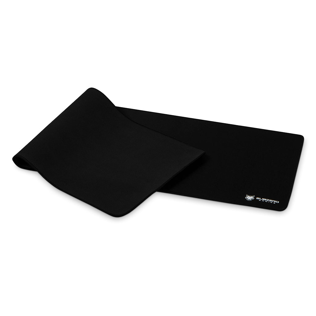 TYKA Extended Soft Gaming Mouse Pad, Long XL, Stitched Edges, 36&quot;x12&quot; (Black)