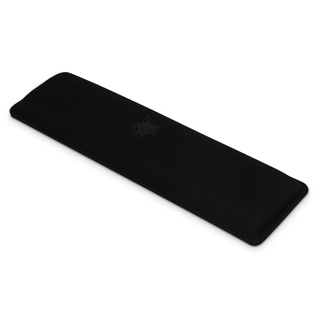Wrist Rest Pad for Keyboards, Tenkeyless, Stitched Edges, 14.5”x4”x1” (Black)